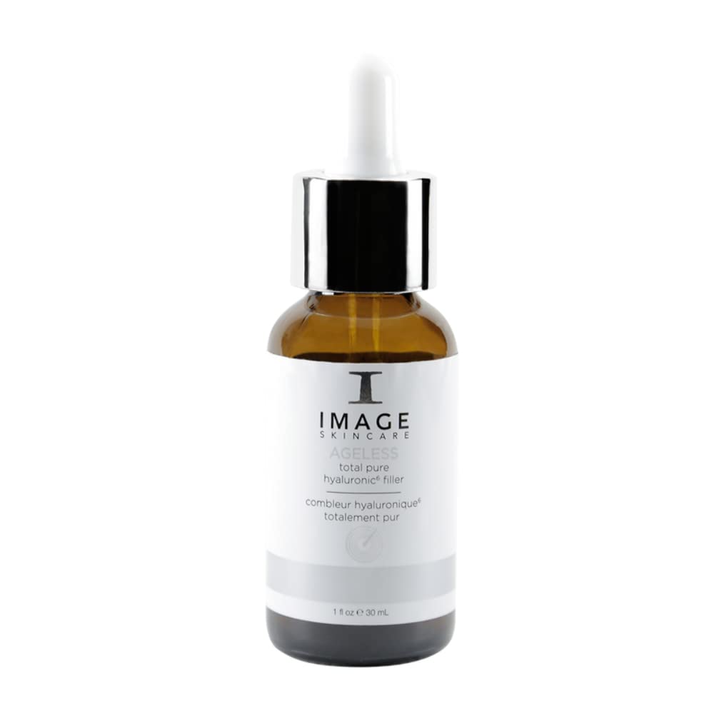 Amazon.com: IMAGE Skincare, AGELESS Total Pure Hyaluronic 6 Filler, Facial Hydration Serum, Fill in Look of Fine Lines and Smooth Appearance of Wrinkles, 1 fl oz : Beauty & Personal Care