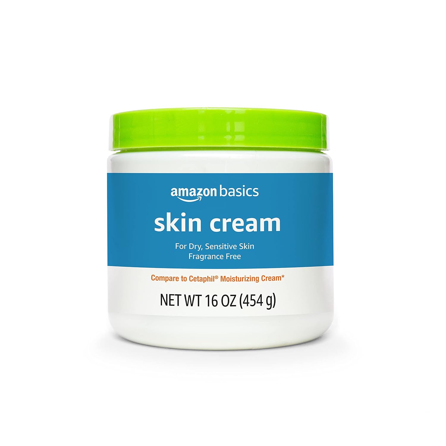 Amazon.com: Amazon Basics Ultra Moisturizing Skin Cream for Dry & Sensitive Skin, Dermatologist Tested, Fragrance Free, 16 Ounce, 1 Pound (Pack of 1) (Previously Solimo) : Beauty & Personal Care