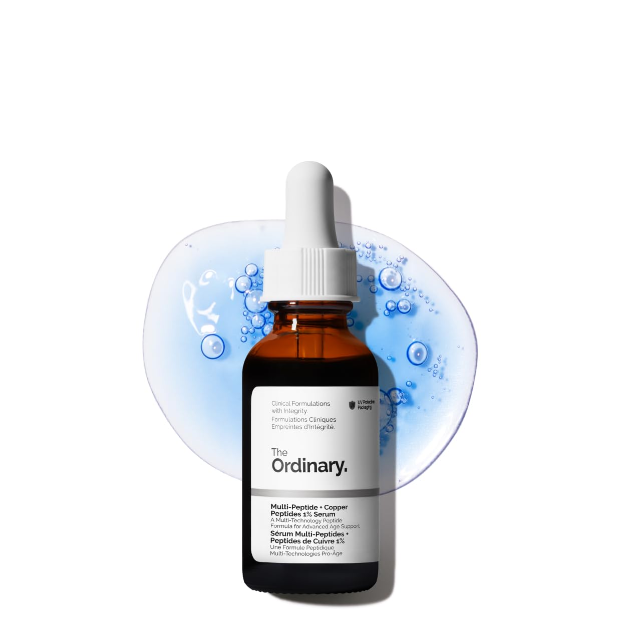 Amazon.com: The Ordinary Multi-Peptide + Copper Peptides 1%, GHK-Cu Anti-Aging Serum for Fine Lines and Skin Elasticity, 1 Fl Oz : Skjønnhet og personlig pleie
