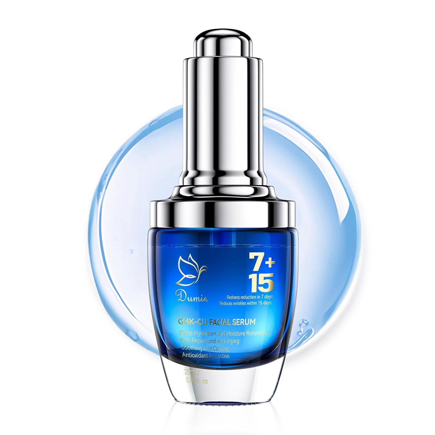 Amazon.com: Copper Peptides Serum for Face - Peptides Collagen Renewal & Anti-Aging Serum - GHK-Cu, EGF, Hyaluronic Acid,Collagen - Anti Wrinkle, Firming, Moisturizing-Korean Skin Care,25mL/0.88 Fl Oz : Skjønnhet og personlig pleie
