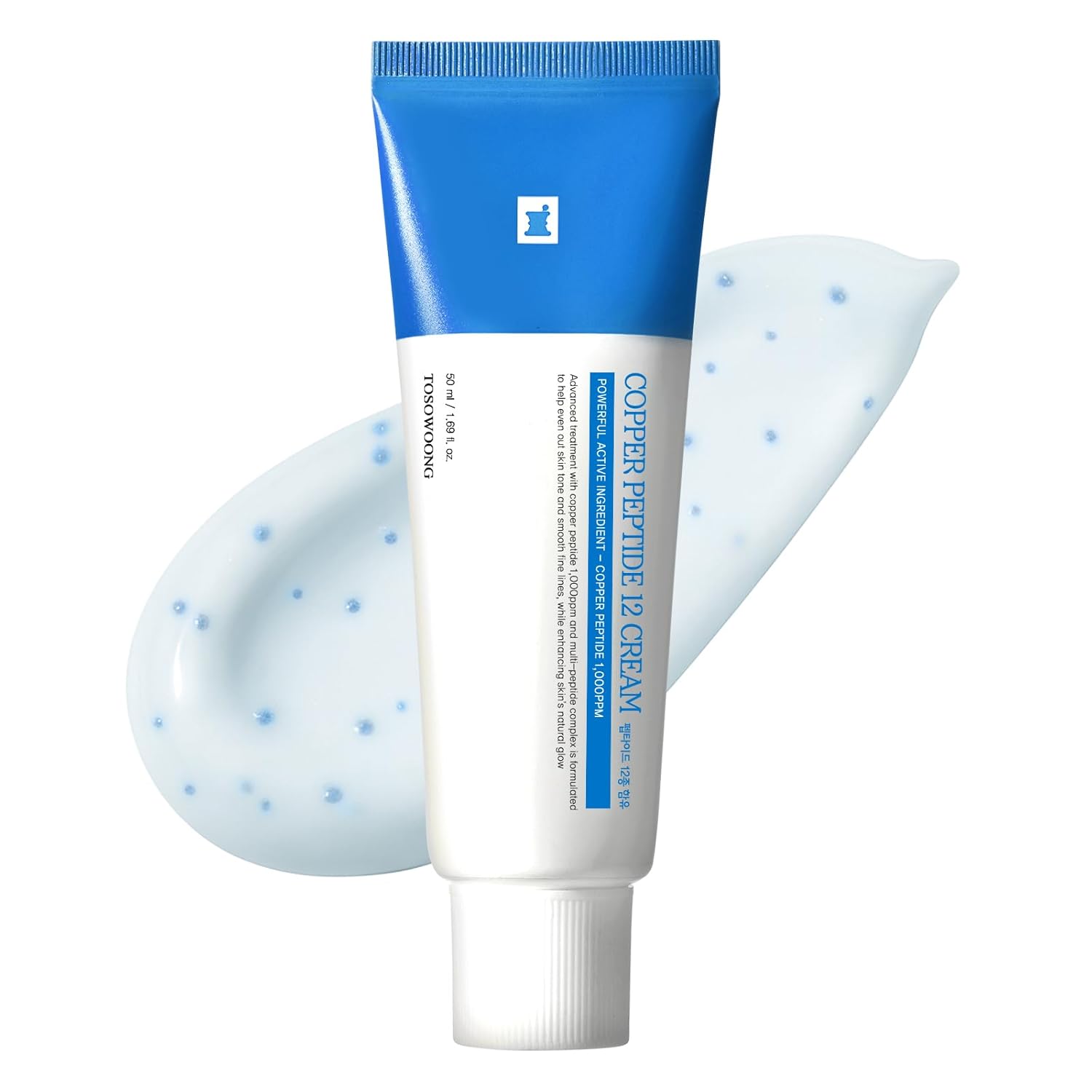 Amazon.com: TOSOWOONG Copper Peptide 12 Cream, 99% Purity of Copper Tripeptide-1, GHK-Cu, 12 Multi-Peptide Powerful Anti Aging Formula for Fine Lines, Firming, Skin Elasticity, Korean Skincare, 50ml / 1.69 fl.oz. : Beauty & Personal Care